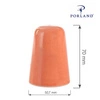 Pieprzniczka porcelanowa AMBER | PORLAND 04ALM002072