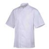 Bluza kucharska Siaka biała krótki rękaw L | ROBUR U-SI-WTS-L