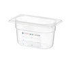 Pojemnik GN 1/9 gł. 10 cm z polipropylenu HACCP | HENDI 880555