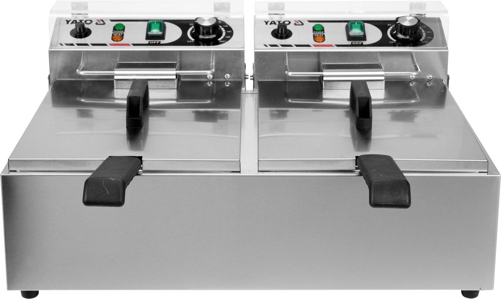 Frytownica elektryczna 2-komorowa 2x6 l | YATO YG-04622