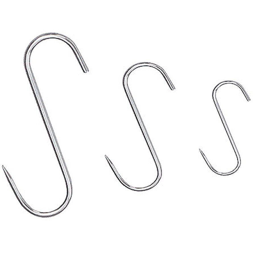 Haki rzeźniczeze stali nierdzewnej 140 mm | CONTACTO 485/140