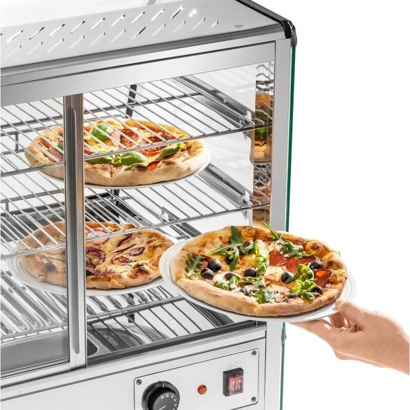 Witryna ekspozycyjna grzewcza przeszklona 160 l, 1.5 kW | FORGAST FG09656