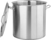 Garnek ze stali nierdzewnej wysoki - poj. 50l z pokrywką | YATO YG-00018