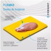 Deska do krojenia HACCP żółta 60x40 cm | FORGAST FG12613