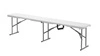 Ławka cateringowa składana - 183x30x43 cm | HENDI 811191