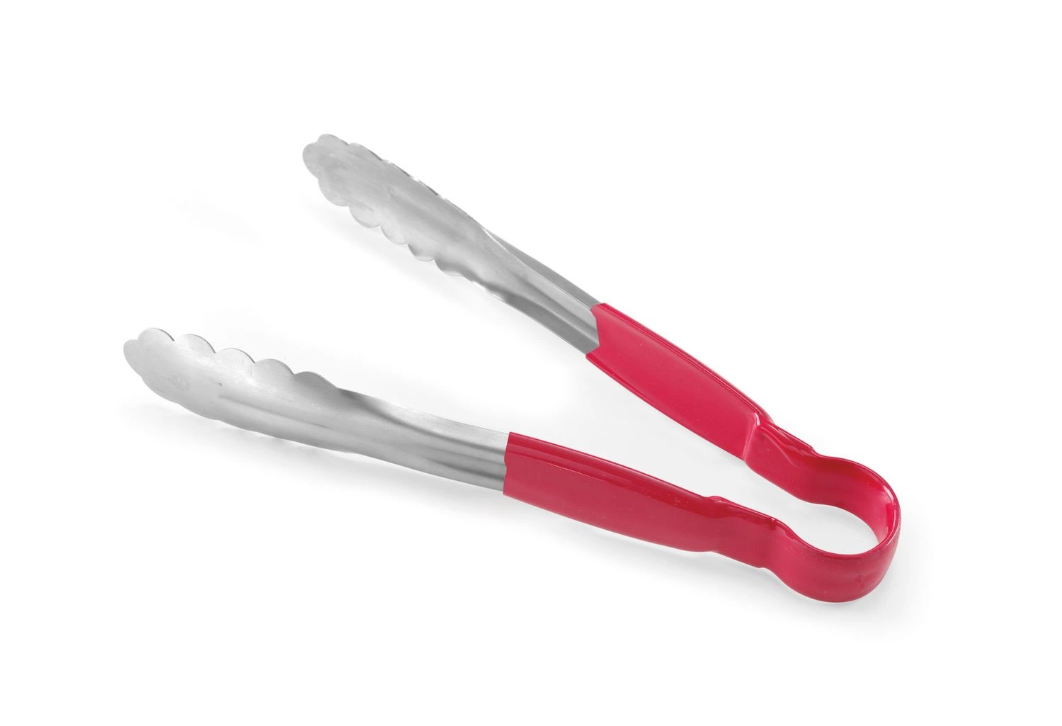Szczypce do serwowania czerwone HACCP 25 cm | HENDI 171837