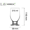 Szklanka na nóżce Riverside 215 ml | LAV LH-RVR321KH