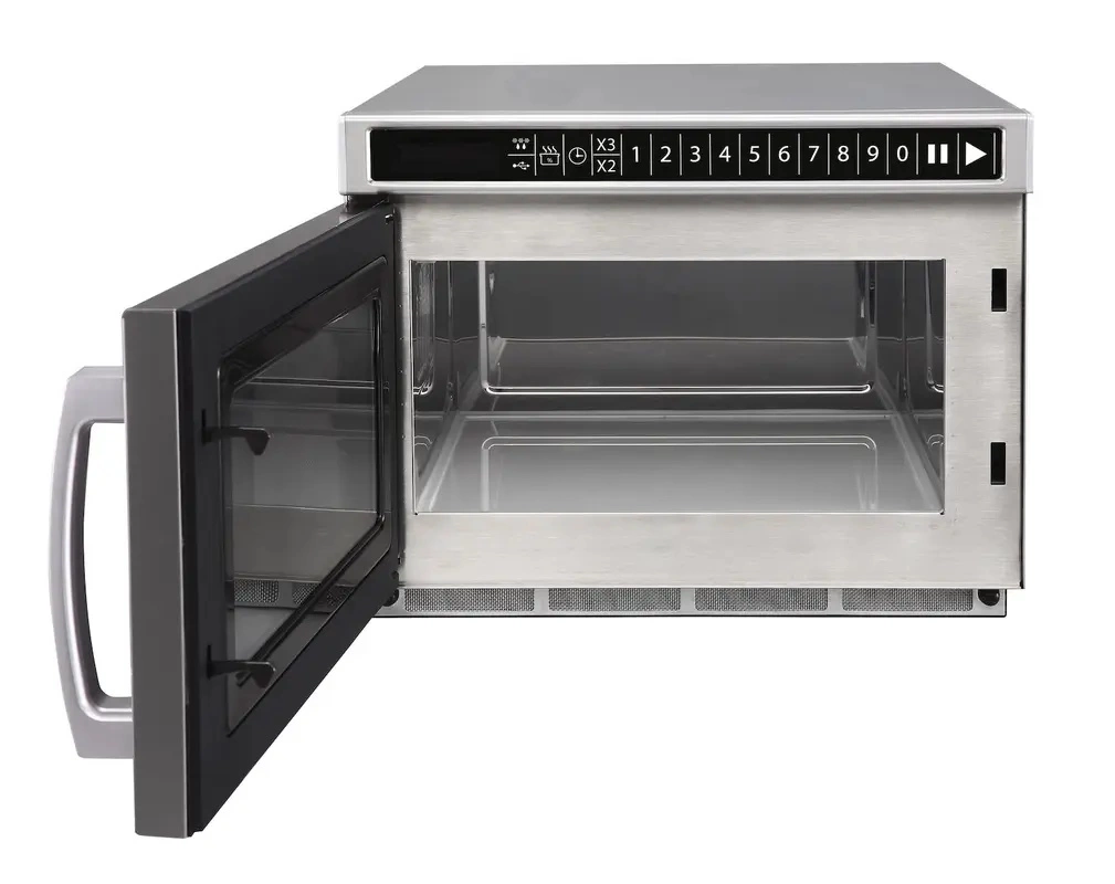 Kuchenka mikrofalowa z możliwością programowania, 18 l, 3 kW, stal nierdzewna | HENDI 281376