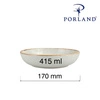 Misa płytka Ashen - 17 cm  | PORLAND 04ALM003021