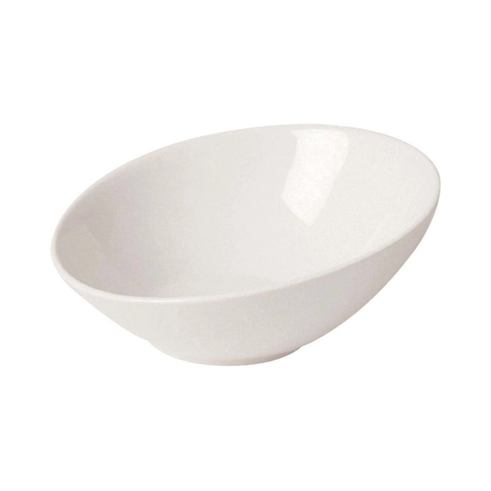 Miska skośna porcelanowa śr. 22 cm Dove | FINE DINE 04ALM000100