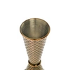 Miarka barmańska w stylu japońskim Diamond Lettice, stal nierdzewna, kolor: antyczna miedź, 30/60ml | BARFLY M37202ACP