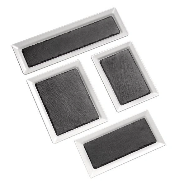 Płyta z łupku MORRA, 24x15x1 cm | APS 941