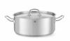 Garnek ze stali nierdzewnej niski - poj. 7.4 l Kitchen Line | HENDI 836033