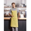 Fartuch kucharski Basic 75 x 90 cm z kieszenią i klamerką słoneczny żółty | KARLOWSKY BLS 5-86-Stck