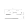 Nóż do masła LANDHAUS 9,1 cm | TRAMONTINA 29810-409