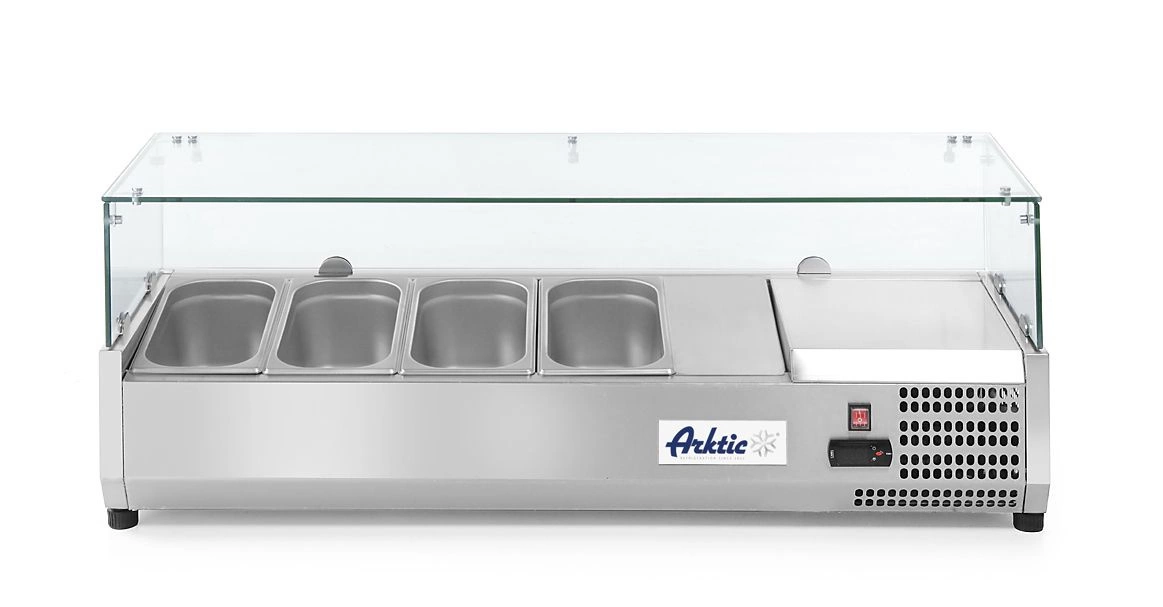 Nadstawa chłodnicza 4 GN 1/3, 120x39.5x43 cm, 2-8°C, R600a | ARKTIC 232965