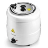 Kociołek elektryczny do zup 10 l, biały | FORGAST FG03012