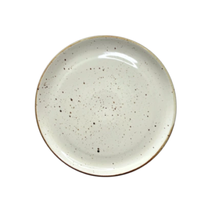 Talerz płytki Still Rustic krem 27 cm | KERA CERAMIKA 14.2.RUSTIC KREM