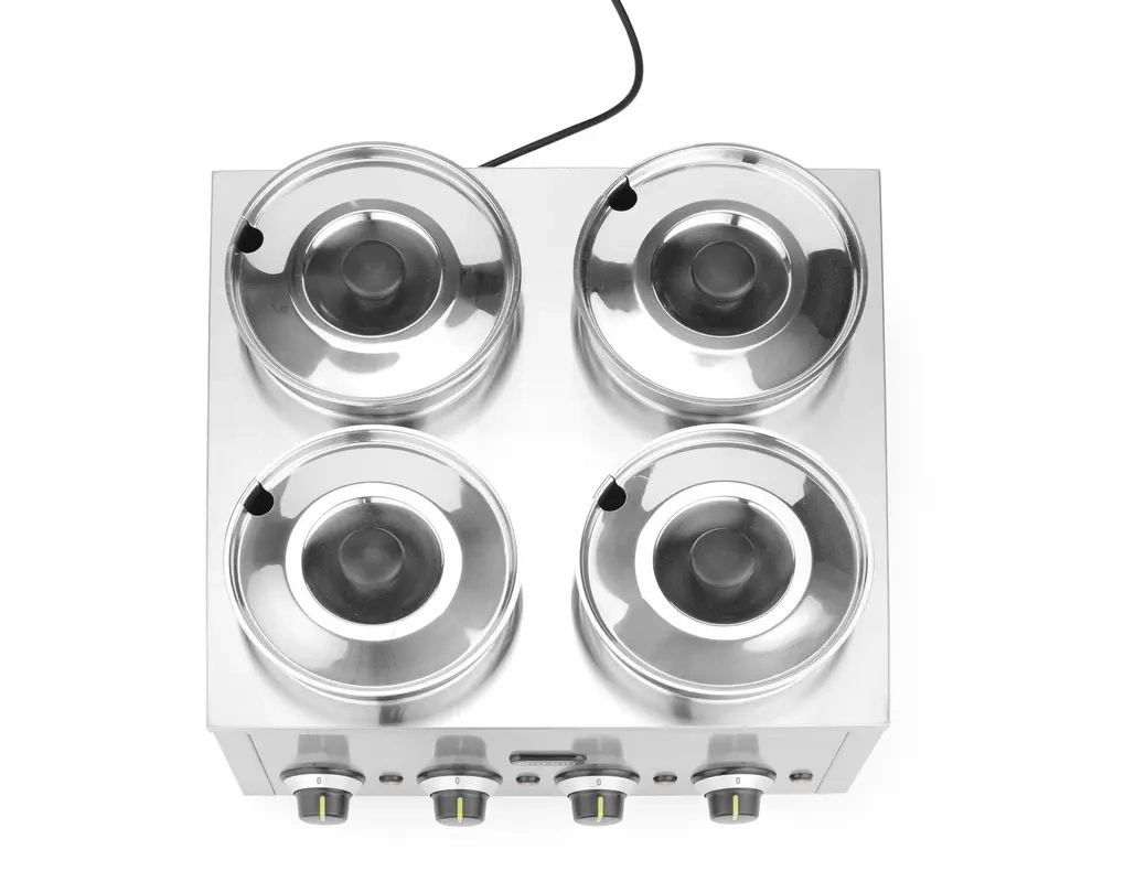 Bemar Thermosystem 4, 16 l, 4 komory, stal nierdzewna | HENDI 201466