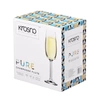 Kieliszki szampana Pure 170 ml - kpl. 6 szt. | KROSNO FKMA357017011010