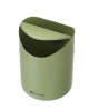 Śmietniczka stołowa z uchylną pokrywą, 1,2L, zielony śr. 12 x H 16.5 cm | HENDI 440780