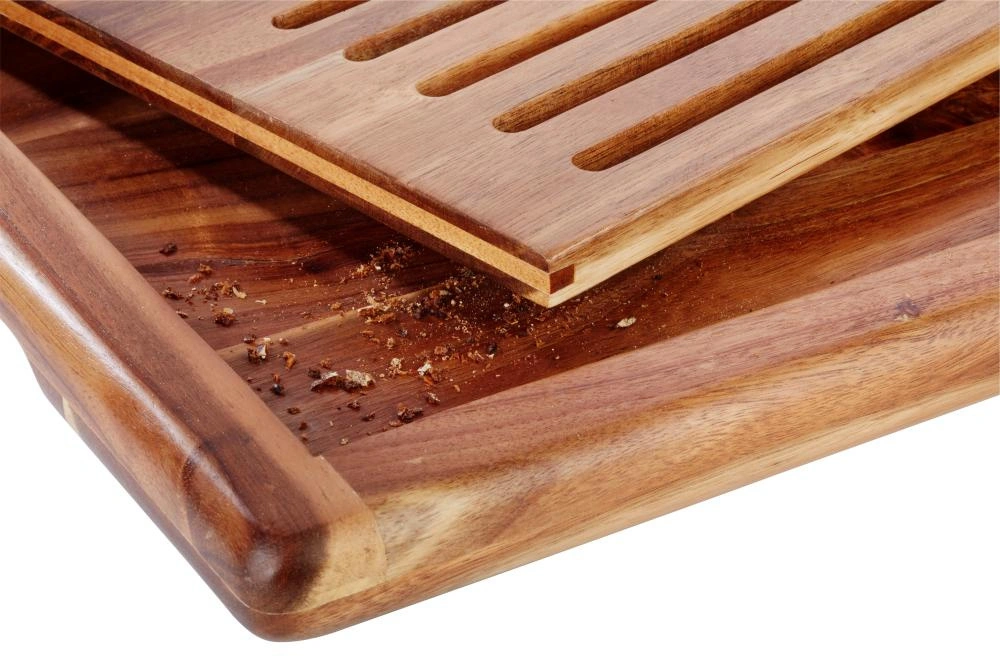 Deska do krojenia drewniana AKAZIA 53 x 32 cm | APS 884