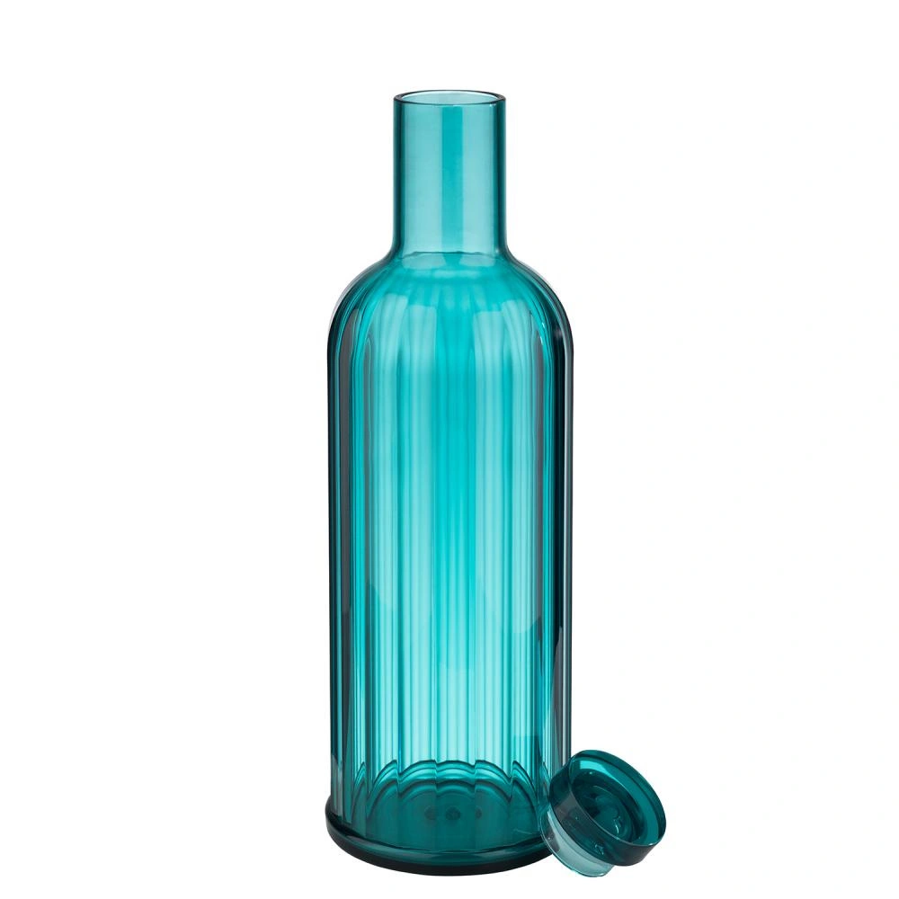 Butelka STRIPES, niebieska, 1 l | APS 10749