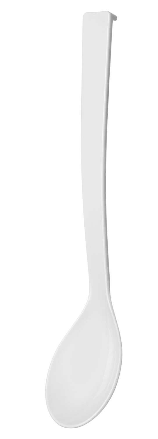 Łyżka do sałatek z tworzywa biała | HENDI 564400