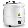 Kociołek elektryczny do zup 10 l, biały | FORGAST FG03012
