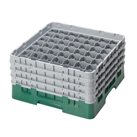 Kosz do szkła 49 przegródek - 50x50 cm | CAMBRO 49S800