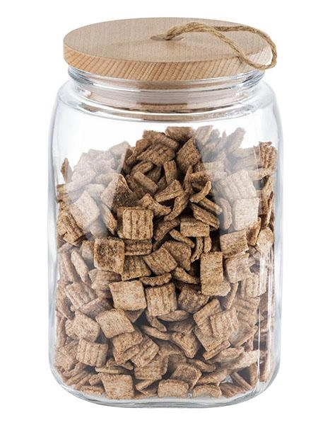 Słoik do przechowywania WOODY, 14x21.5 cm, 2.5 l | APS 82257