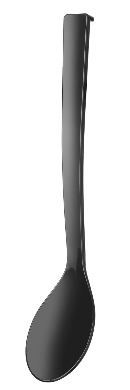 Łyżka do sałatek z tworzywa czarna | HENDI 564455