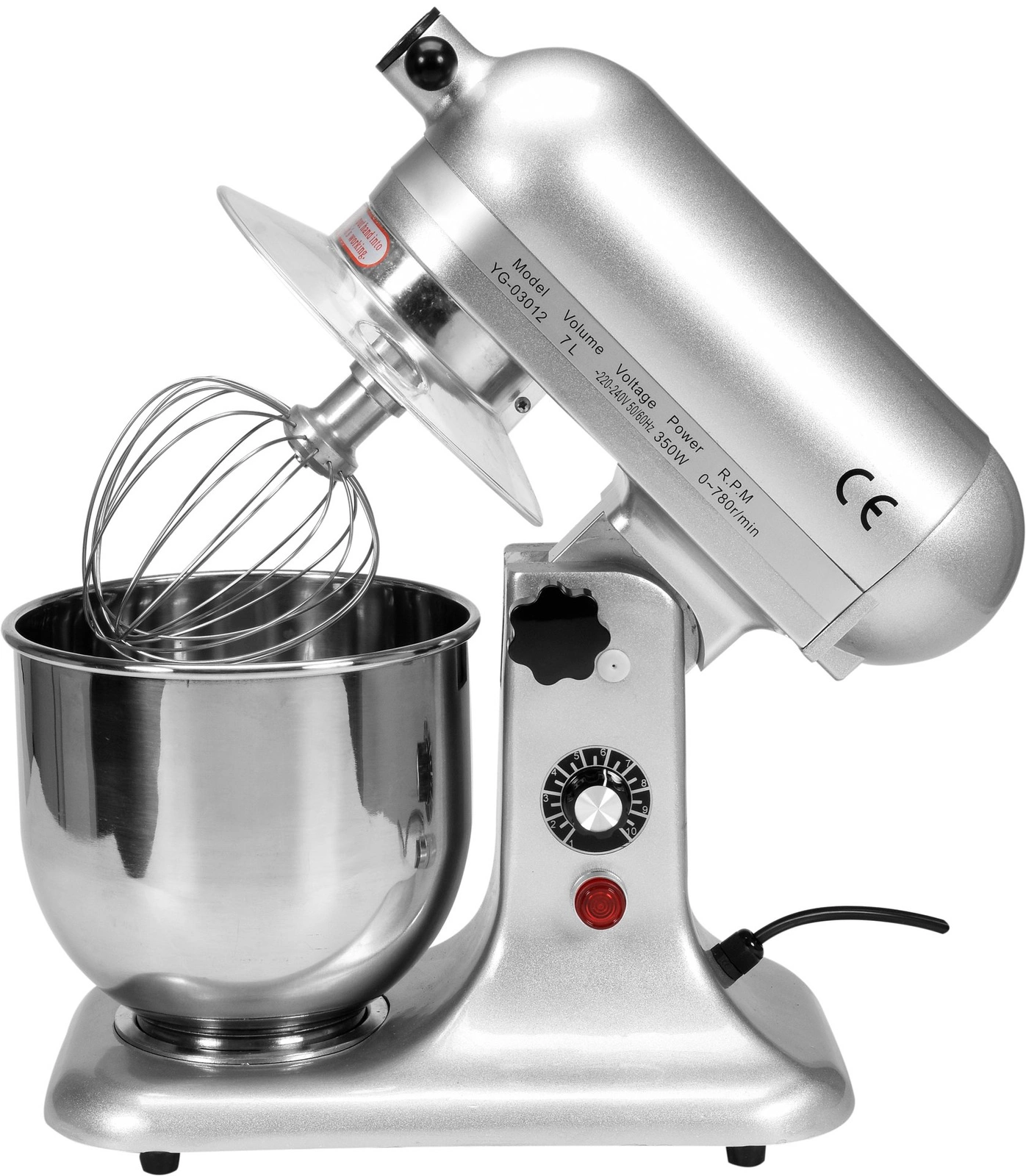 Mikser planetarny, miesiarka 7 l | YATO YG-03012