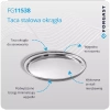 Taca okrągła, stal nierdzewna, 41 cm | FORGAST FG11538