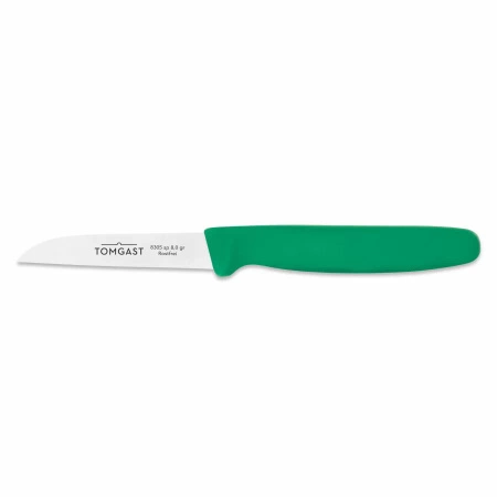 Nóż do warzyw, dł. 8 cm, zielony | TOMGAST T-8305-8GR