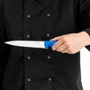 Nóż kuchenny HACCP niebieski dł. 18 cm | FORGAST FG01844