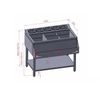 Stacja koktajlowa 5x GN 1/9 | FORGAST FG15416