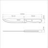 Nóż kuchenny DYNAMIC, 15 cm | TRAMONTINA 22318-106