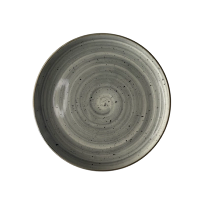 Talerz płytki Still Rustic krem 27 cm | KERA CERAMIKA 14.2.RUSTIC SZARY