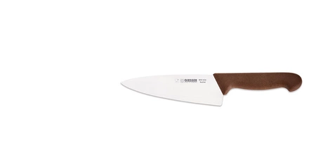 Nóż Szefa kuchni - 16 cm, brązowy | GIESSER MESSER 8455 16 br