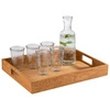 Taca do serwowania z drewna dębowego, 45x35x6 cm | APS 761_APS
