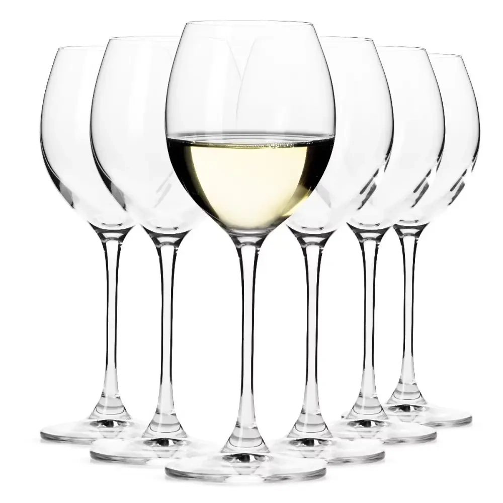 Kieliszki do wina białego Venezia, 280 ml - komplet 6 sztuk | KROSNO GLASS F578235025038000