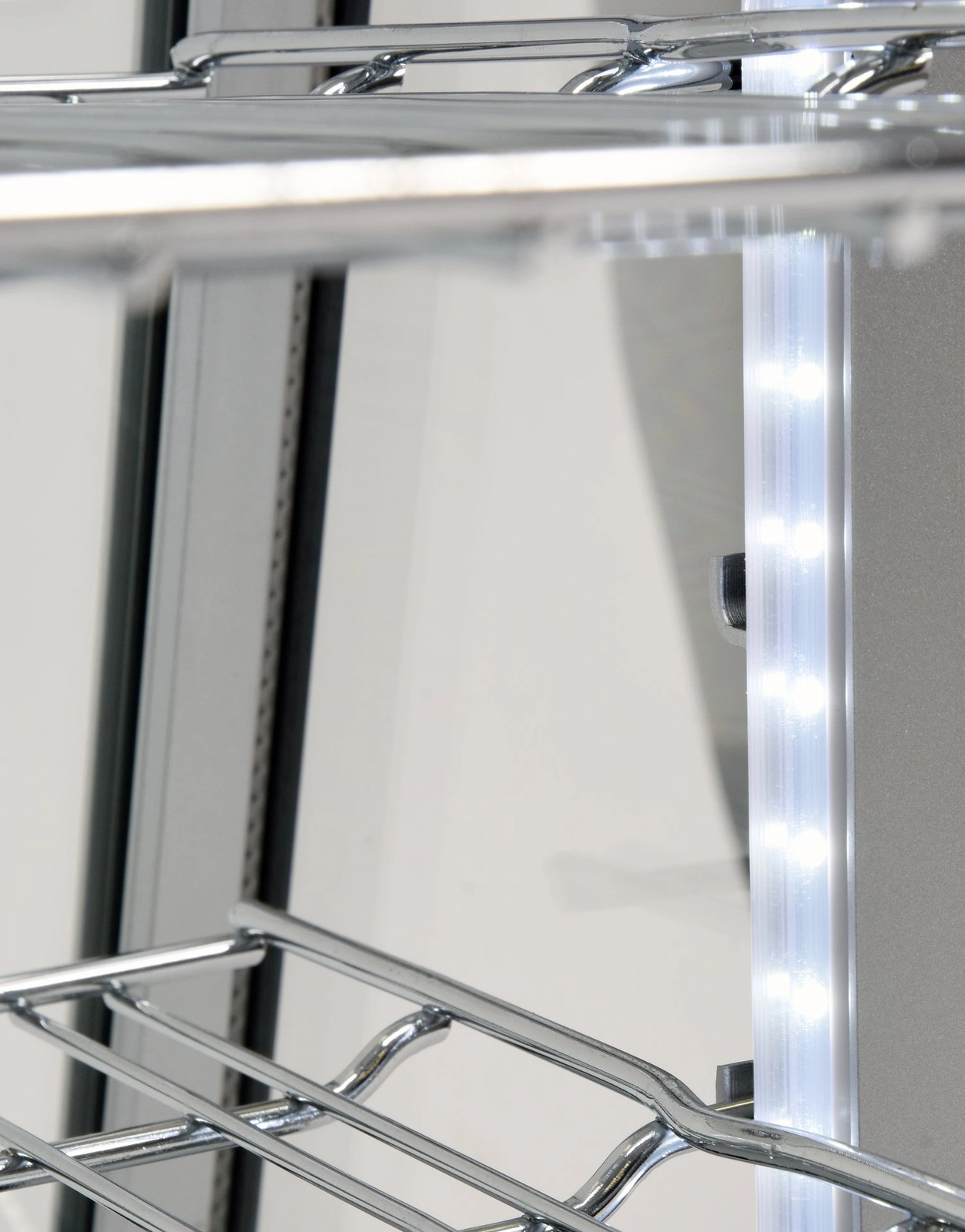 Witryna ekspozycyjna chłodnicza 100 l srebrna | YATO YG-05022