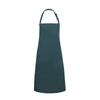 Fartuch kucharski Basic 75 x 90 cm z klamerką sosnowa zieleń | KARLOWSKY BLS 4-80-Stck