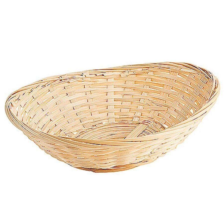 Koszyczek na pieczywo owalny, bambusowy, 23x17x7 cm | CONTACTO 4885/230