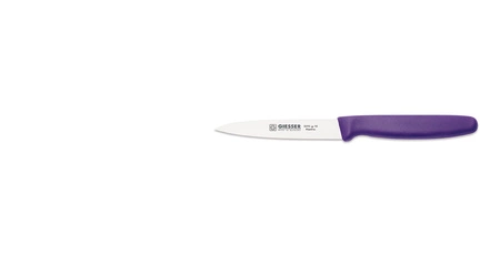 Nóż do obierania - 10 cm, fioletowy | GIESSER MESSER 8315 sp 10 vi