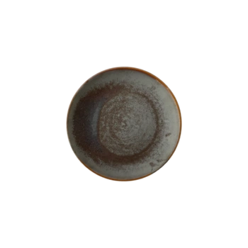 Talerz deserowy Still Cristall hematyt 19 cm | KERA CERAMIKA 7.3.2.HEMATYT