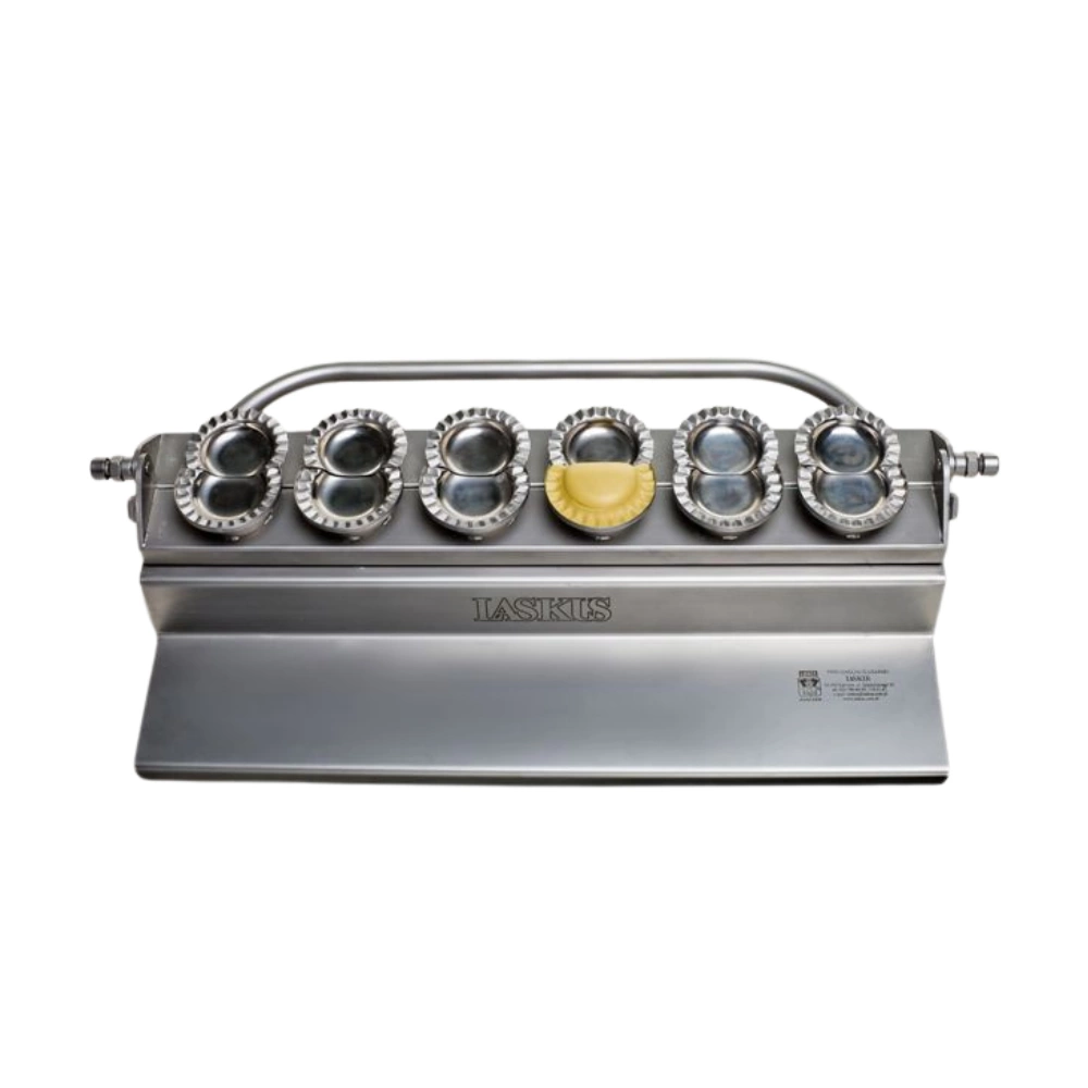 Wyciskacz do pierogów, pierogarka ręczna 6-pozycyjna 3/4 płytka | LASKUS 099D1A