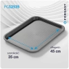 Taca fast food szara wym. 45x35 cm | FORGAST FG12535