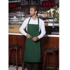 Fartuch kucharski Basic 75 x 90 cm z kieszenią i klamerką leśna zieleń | KARLOWSKY BLS 5-32-Stck